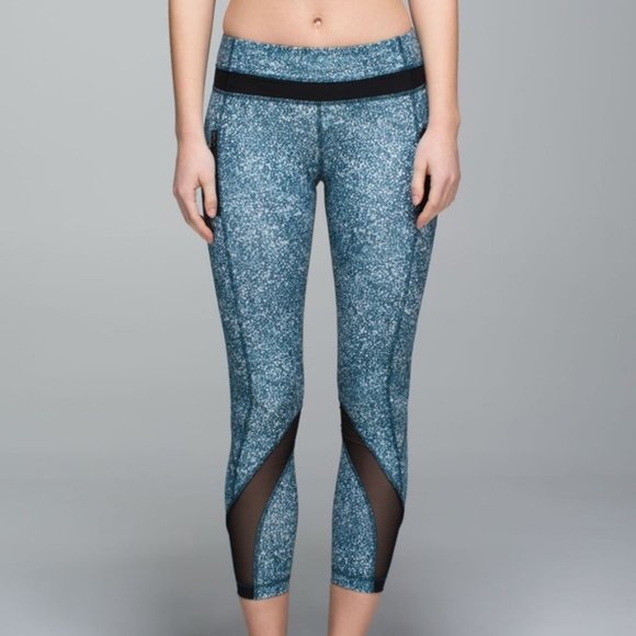 LULULEMON blue pebble inspire tight ii - Picture 1 of 9